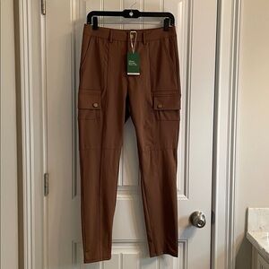 HALARA Brown Skinny Cargo Pants